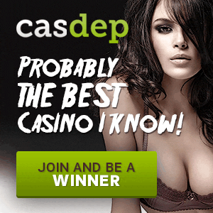Casdep Casino 300% bonus and 50 free spins (no deposit)